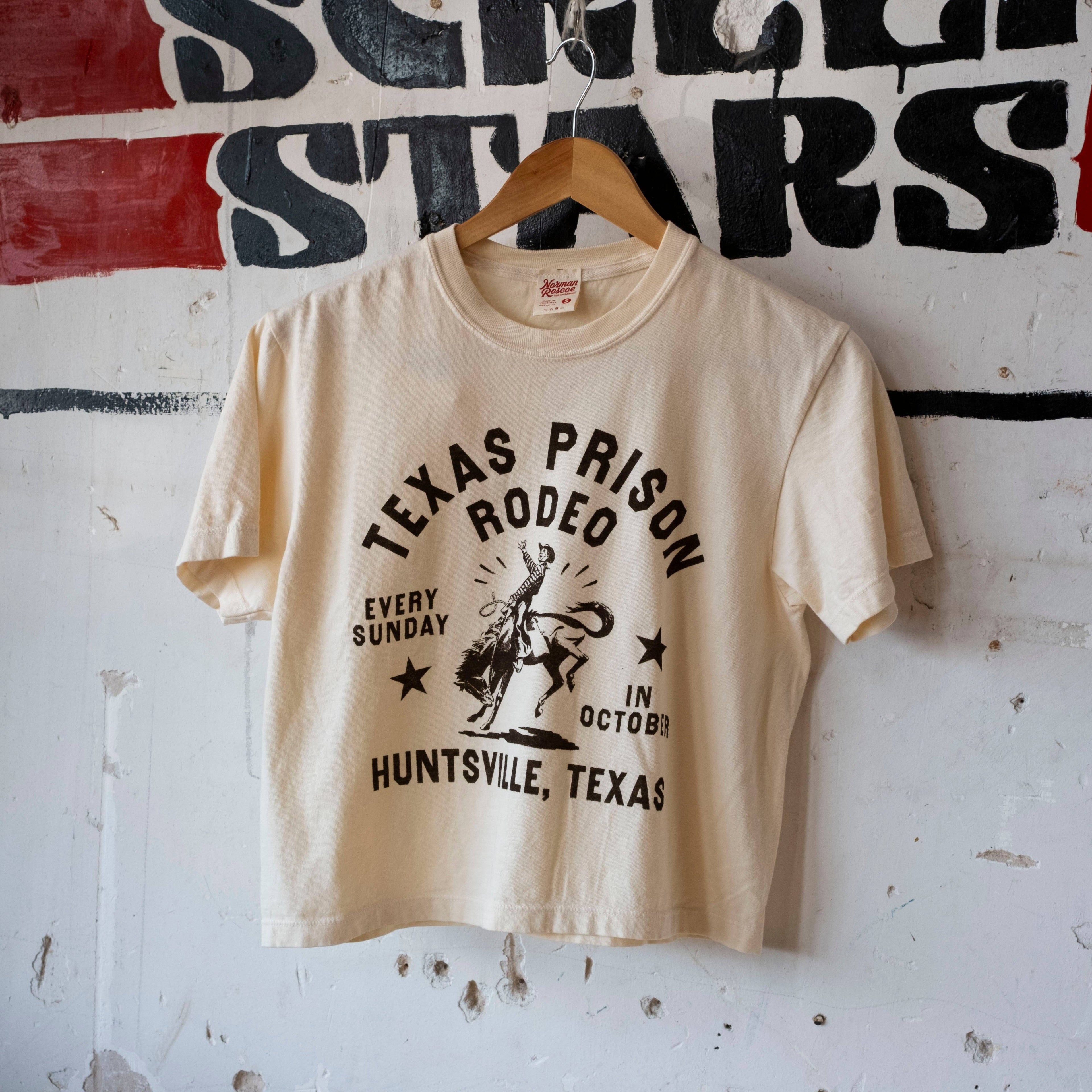 Texas Gefängnis Rodeo Crop T-Shirt