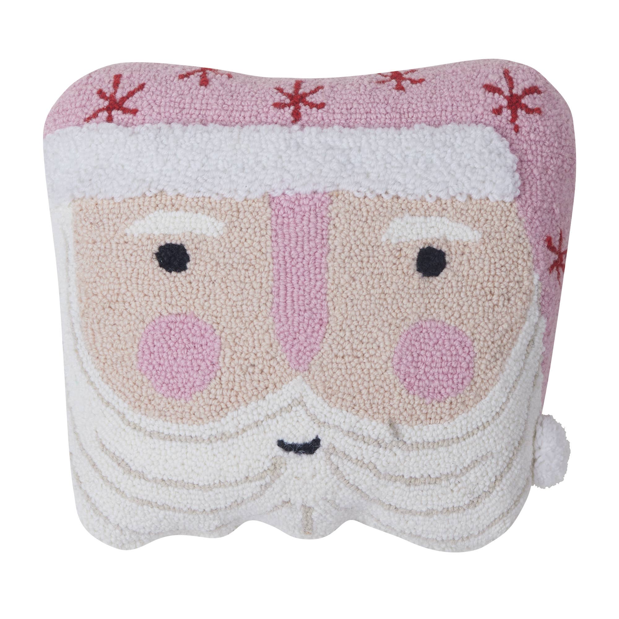 Rosa Hat Santa Shaped Hook Kissen