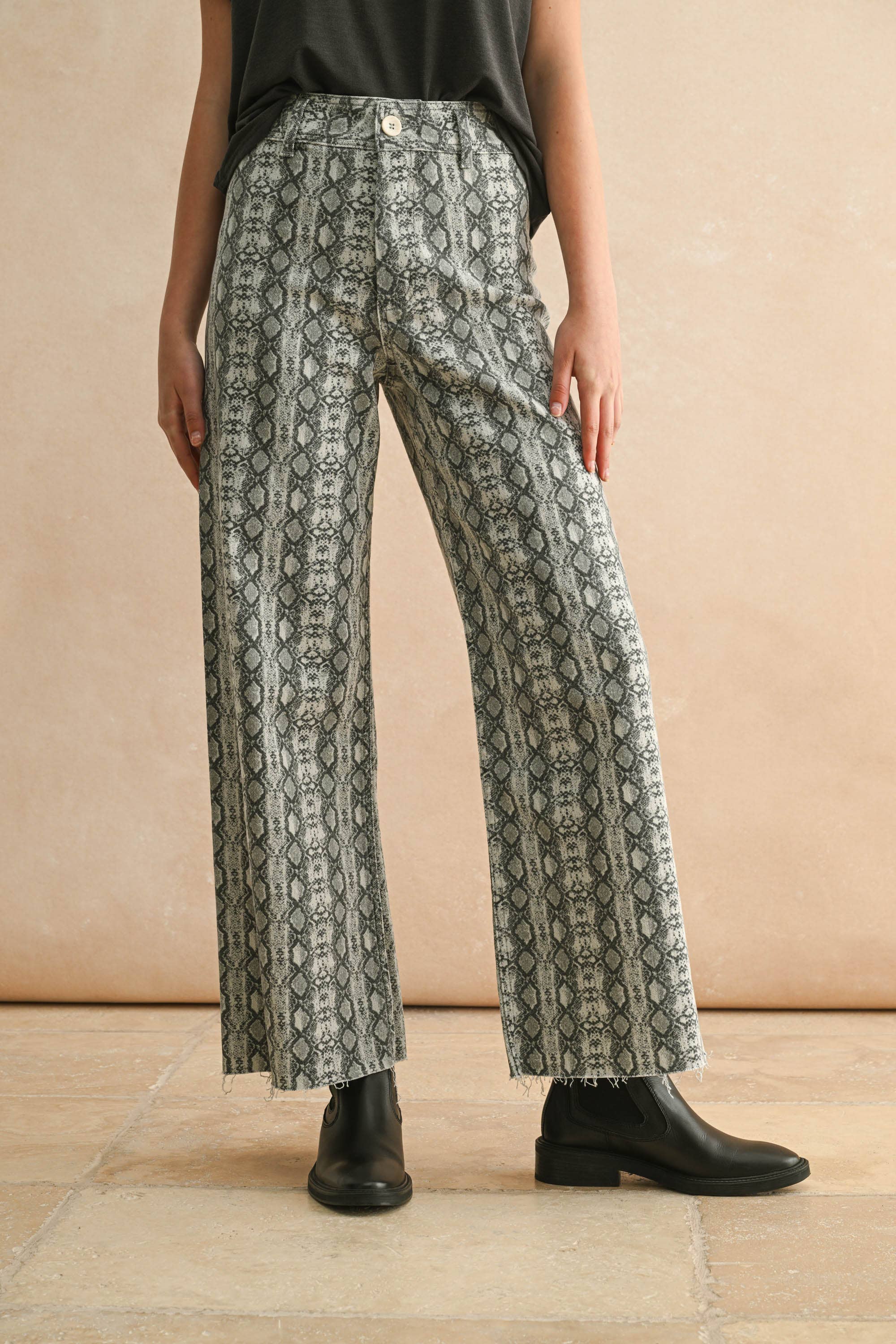 Snake Print Hose
