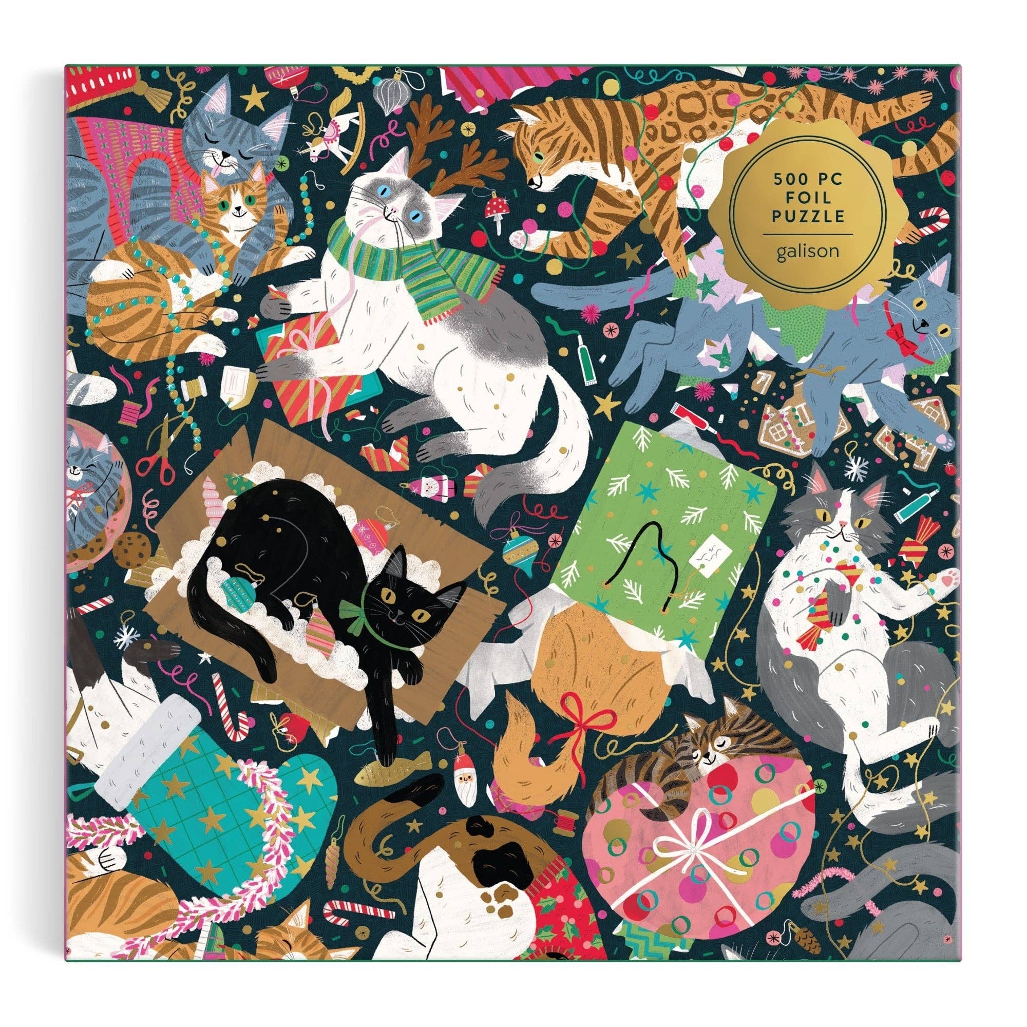 Catmas Chaos 500 Stück Folie Puzzle