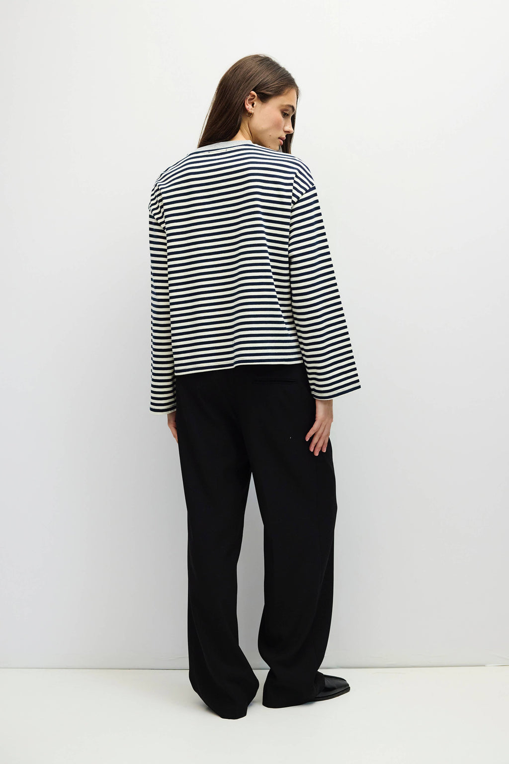 The Jessie Top | Striped Langarm T-Shirt von Mod Ref