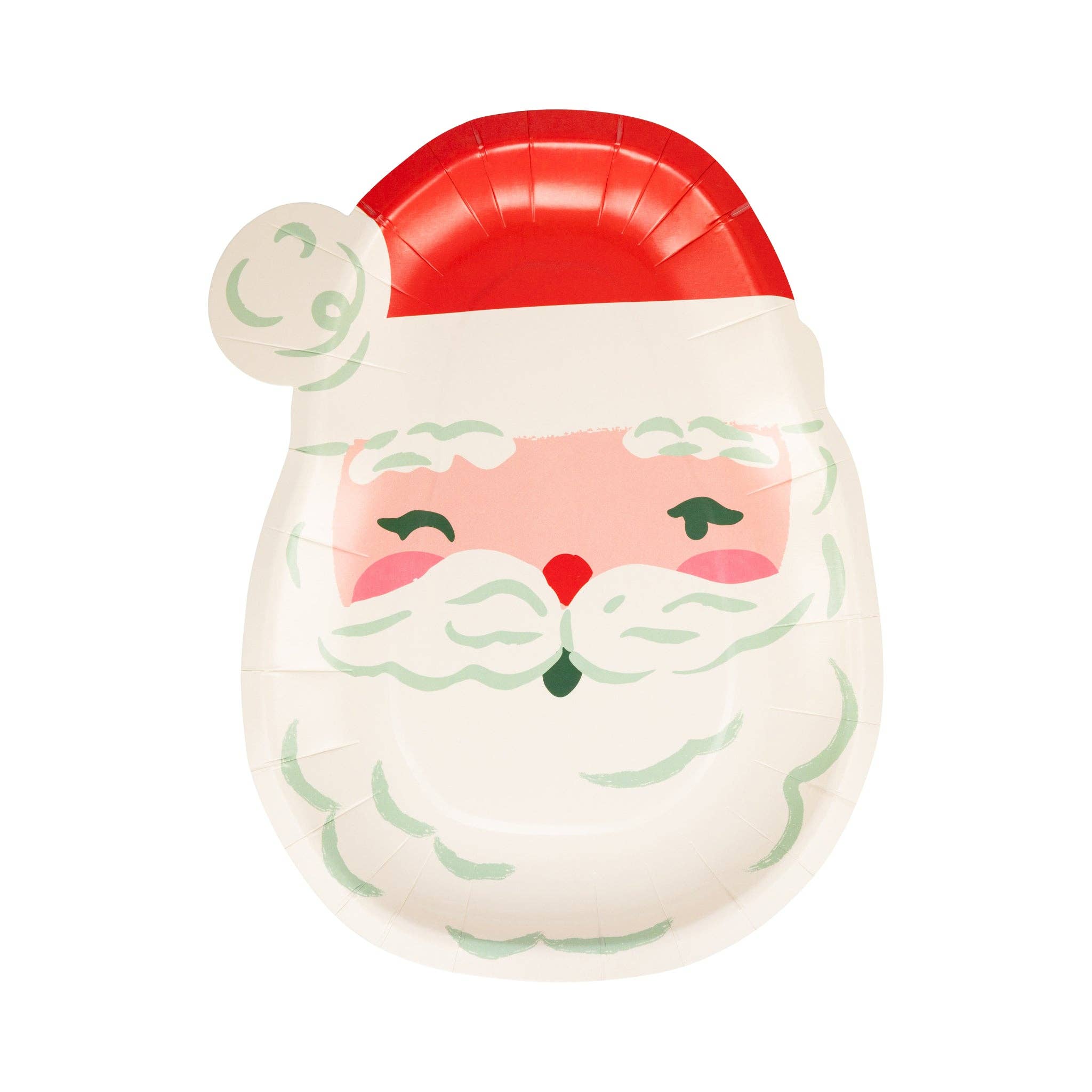 Santa Plate von My Mind's Eye