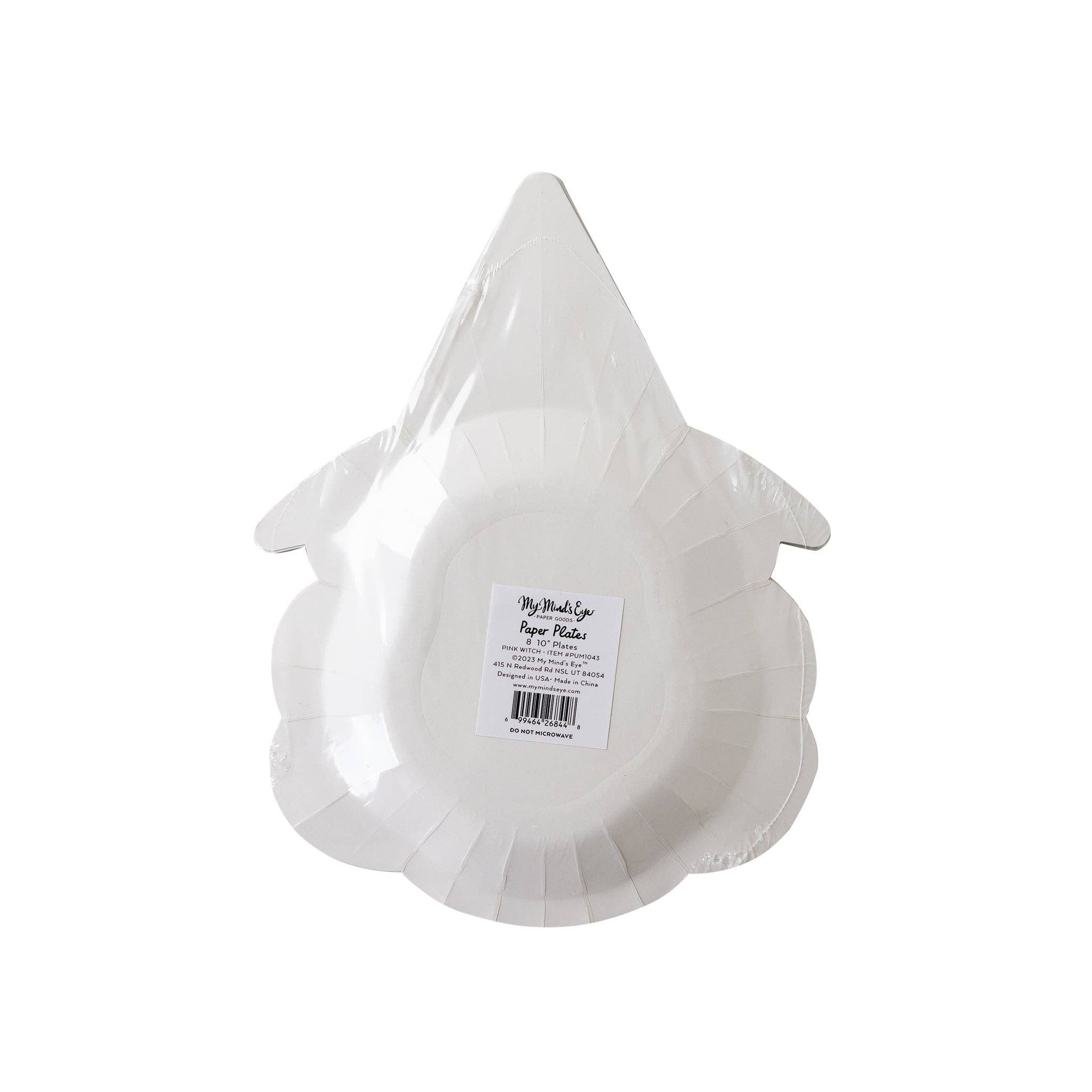 Hey Pumpkin Rosa Witch Shaped Paper Plate von My Mind's Eye