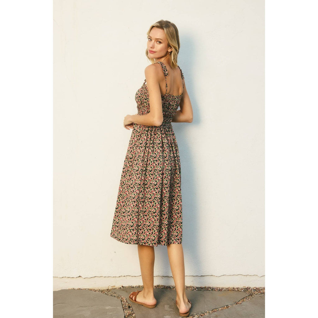 Süßes Nichts Ruffled Und Geschockt Maxi Kleid