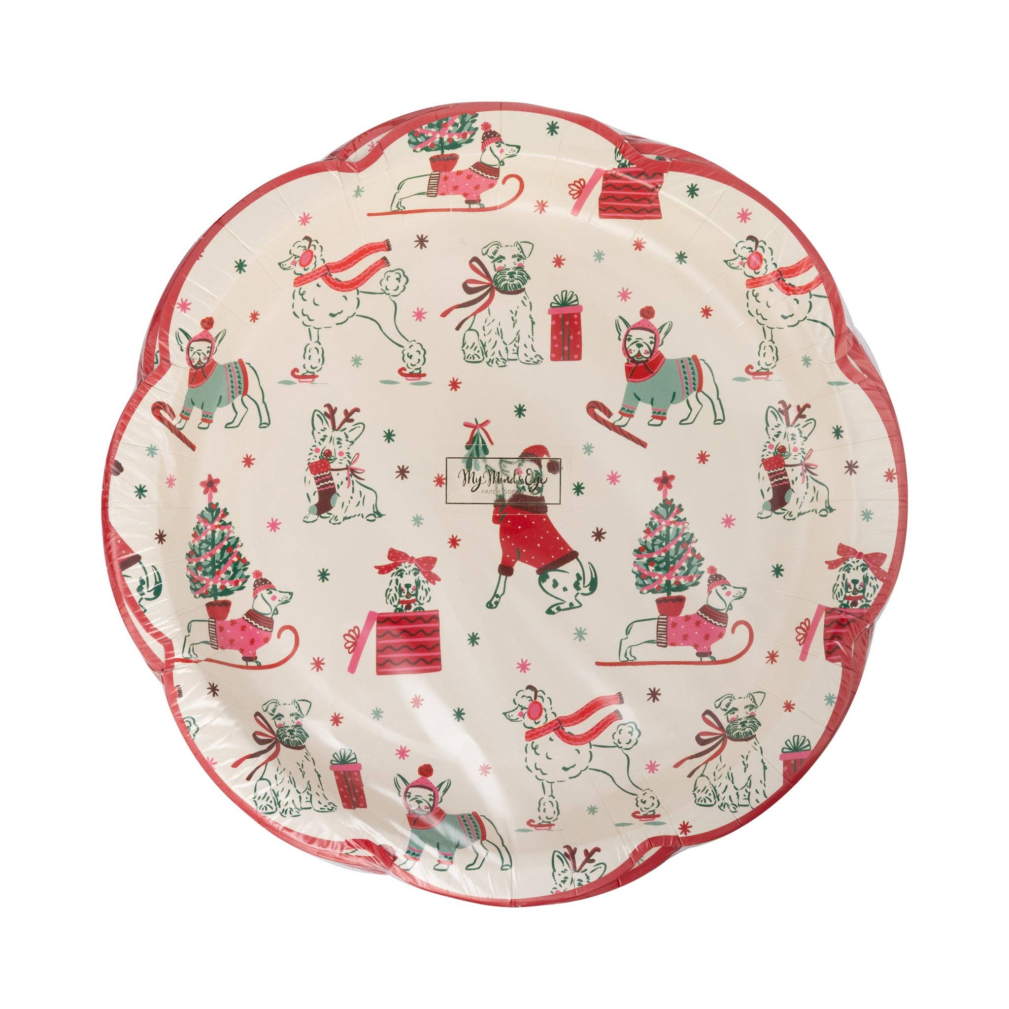 Puppies Pattern Plate von My Mind's Eye