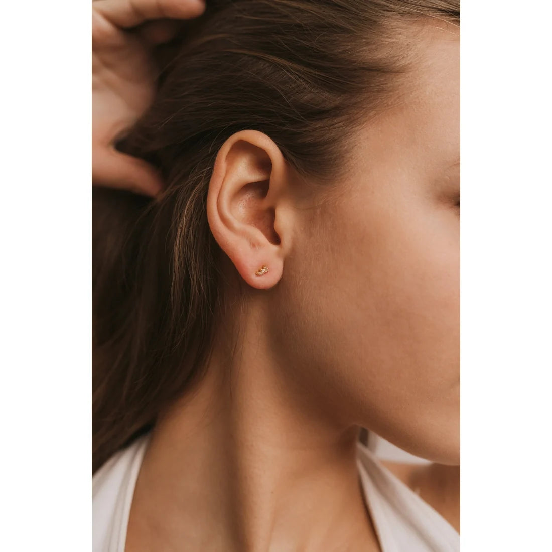 Socialite Offset Trio Stack Ohrringe von JaxKelly