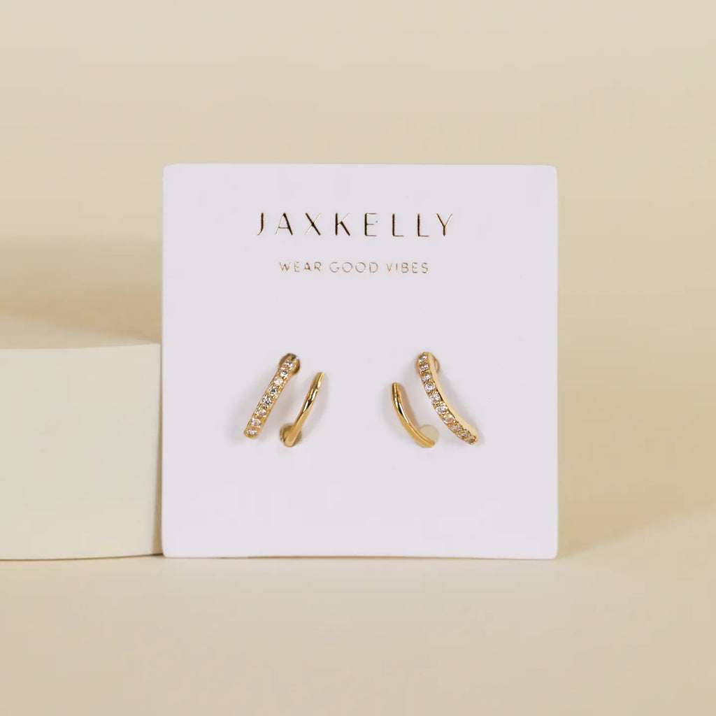 Pave Spiral Ohrringe von JaxKelly