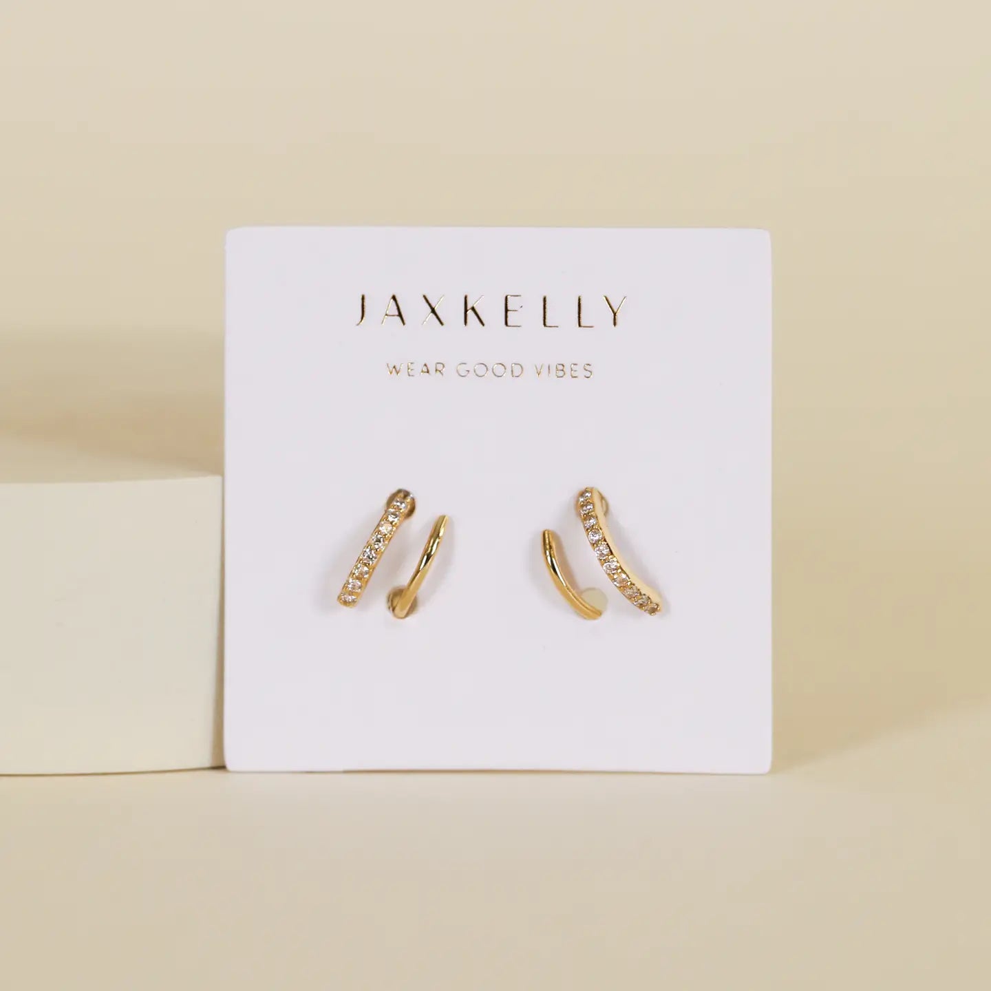 Pave Spiral Ohrringe von JaxKelly
