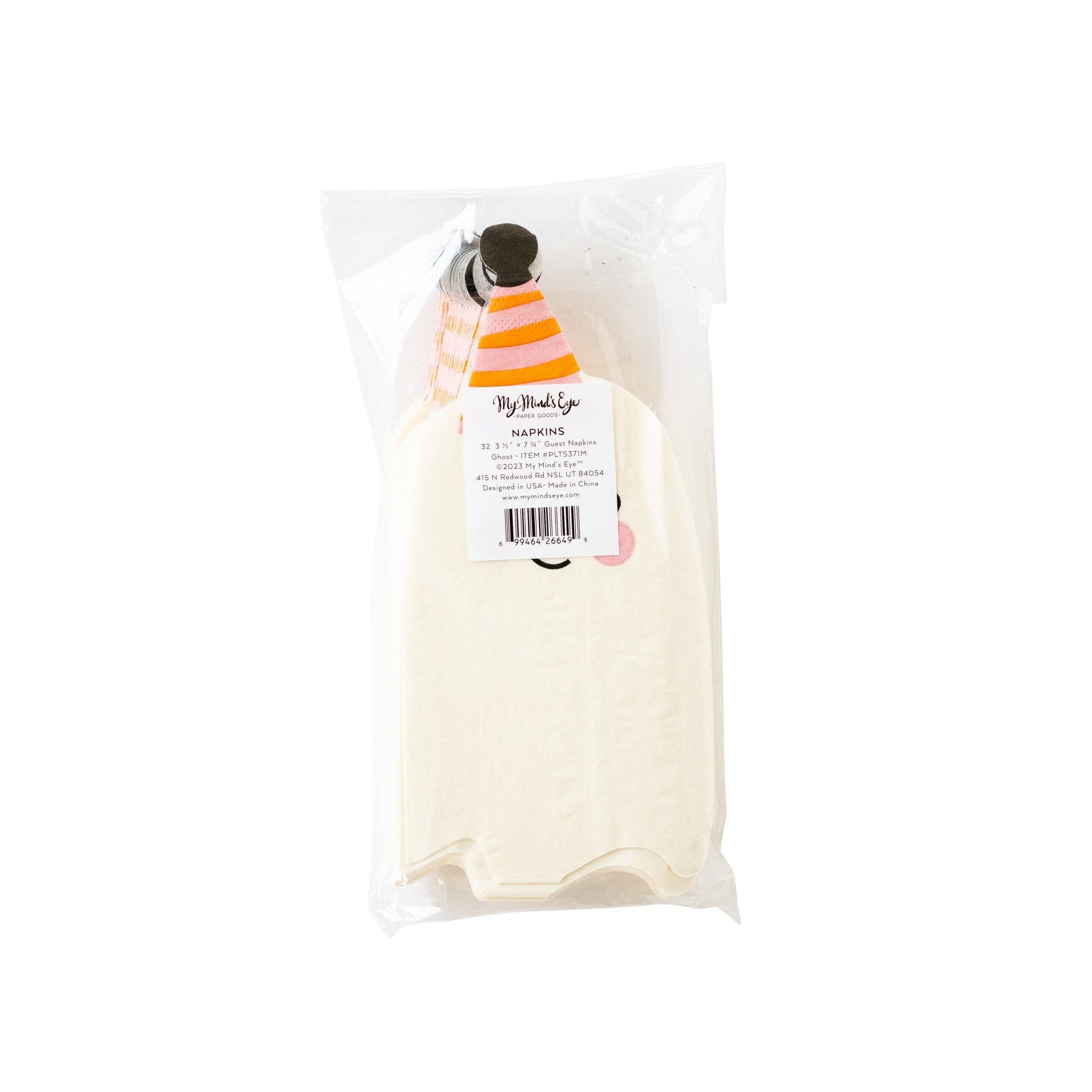 Party Ghost Shaped Paper Dinner Napkin von My Mind's Eye