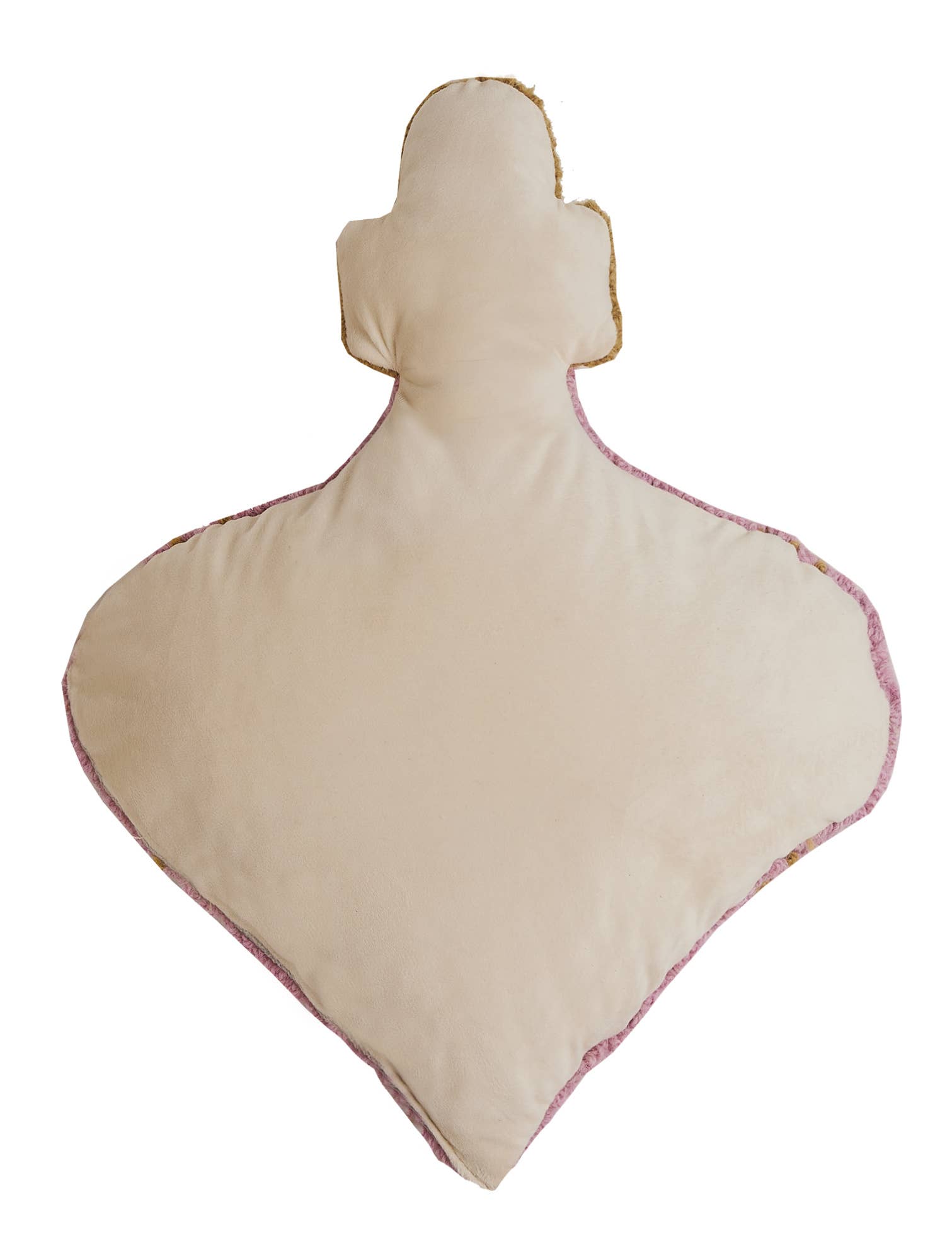Rosa Ornament Shaped Hook Kissen