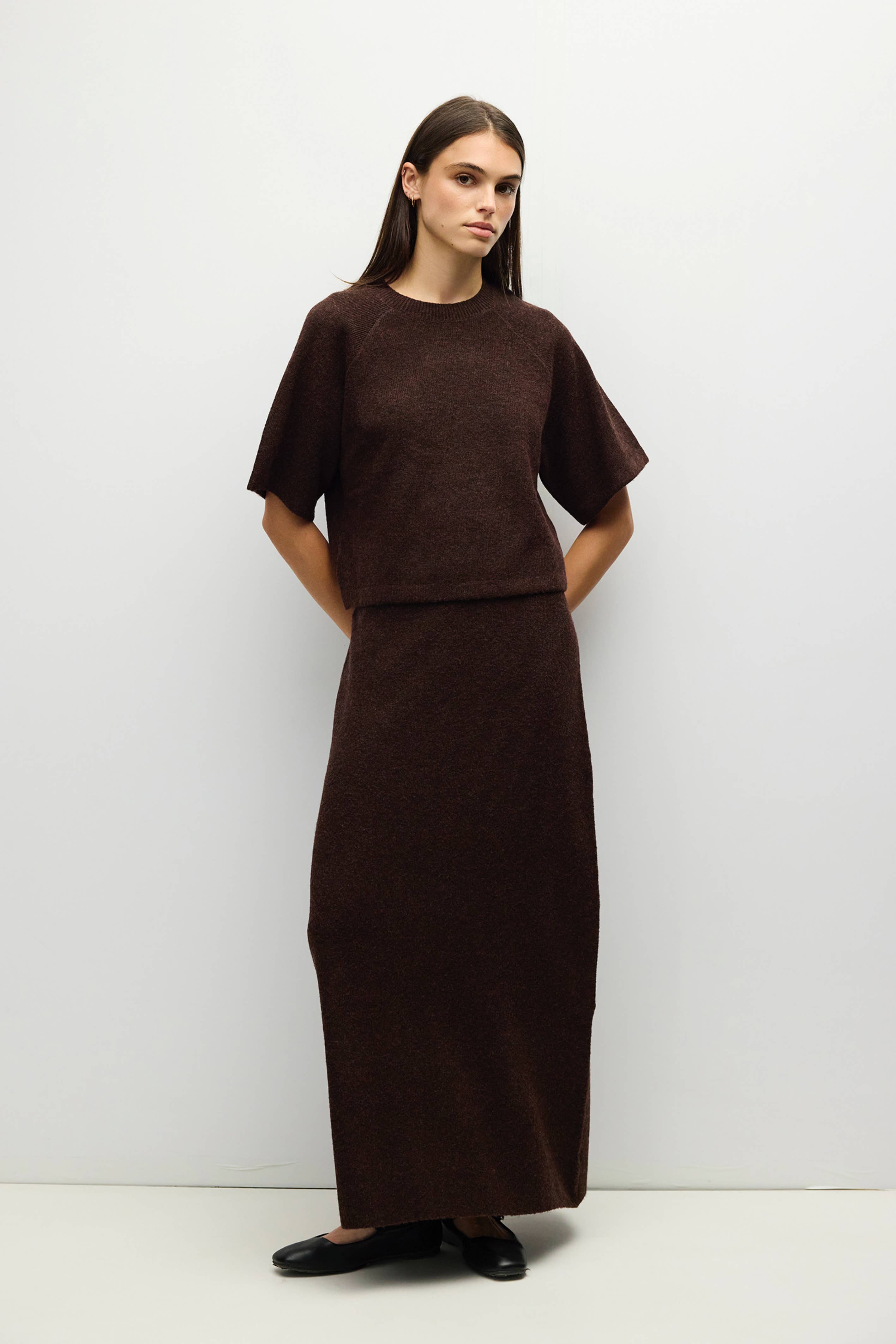 The Danica Rock | Knit Midi Rock von Mod Ref