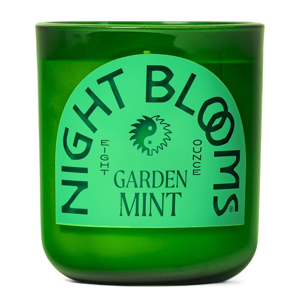 Garden Mint 227 g. Candle by Night Blooms Goods