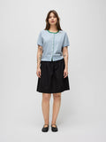 The Faye Cardigan | Striped Kurzarm Cardigan von Mod Ref