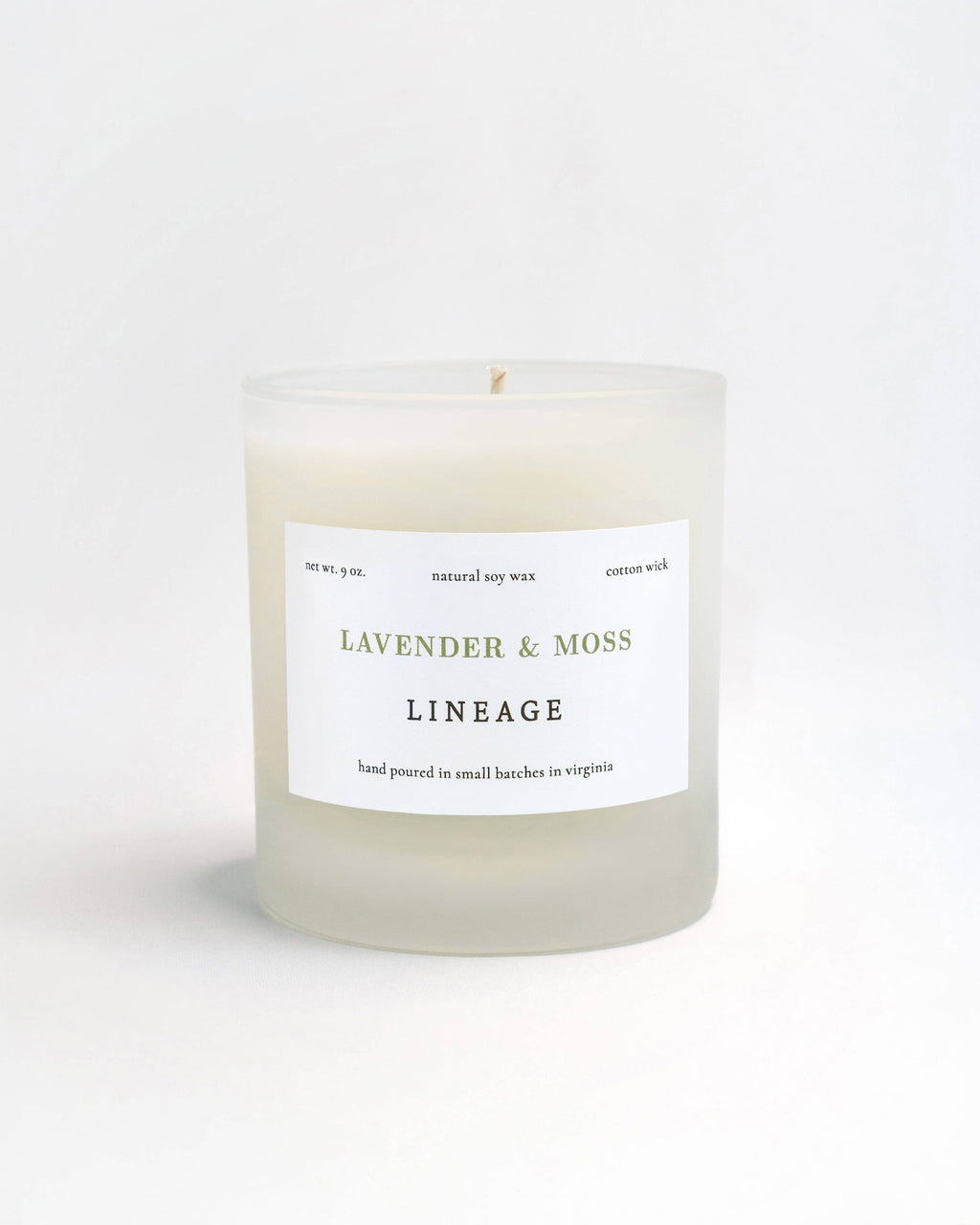 Lavendel & Moosgrün Candle von Lineage