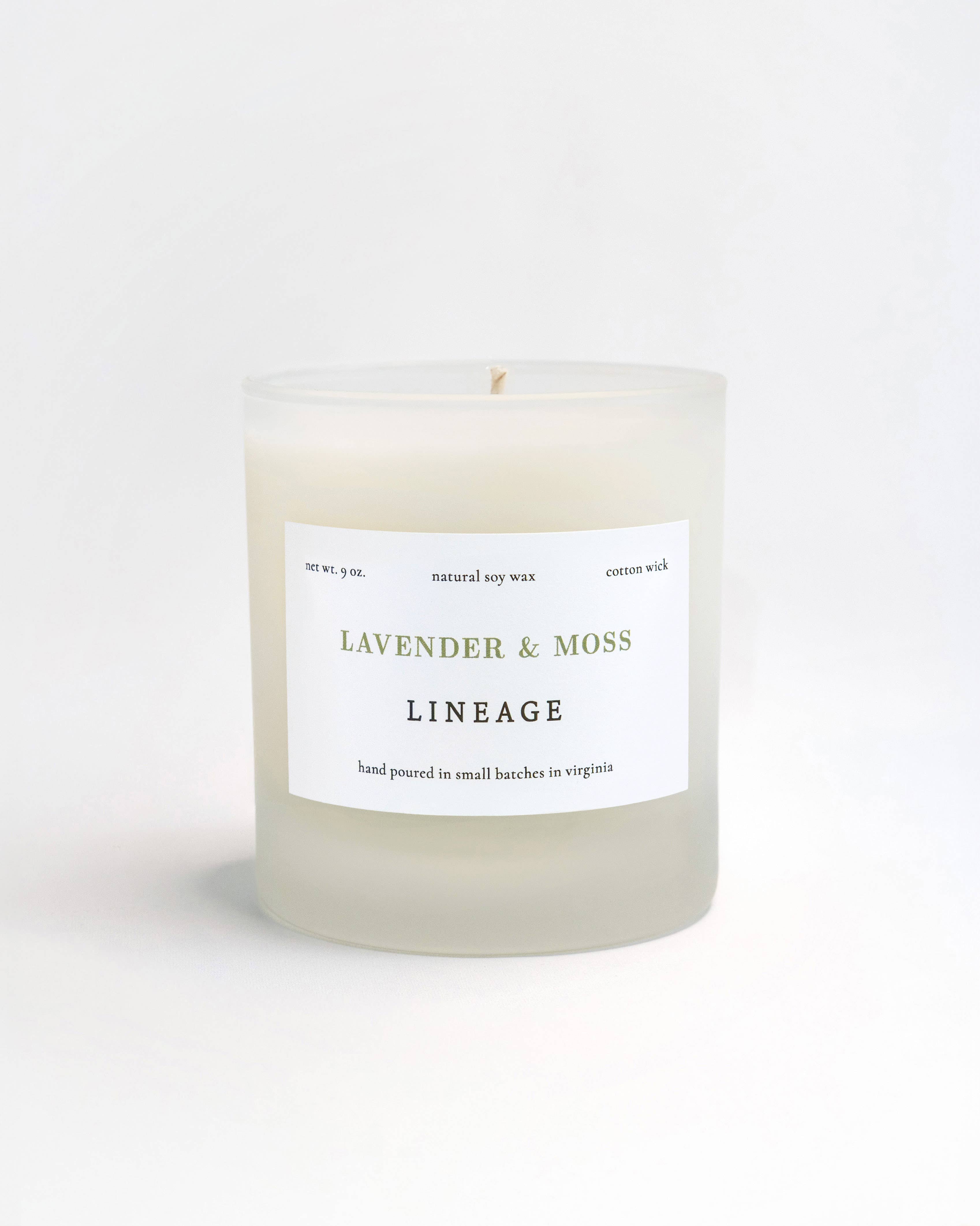 Lavendel & Moosgrün Candle von Lineage