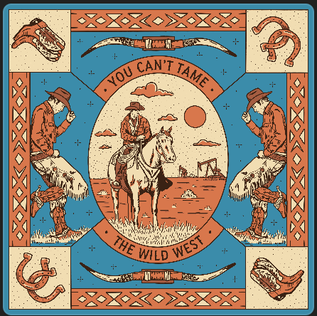 Wild West von Bandits Bandanas