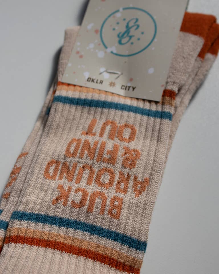 Buck Around und finden Sie Western Socken von Shop Good