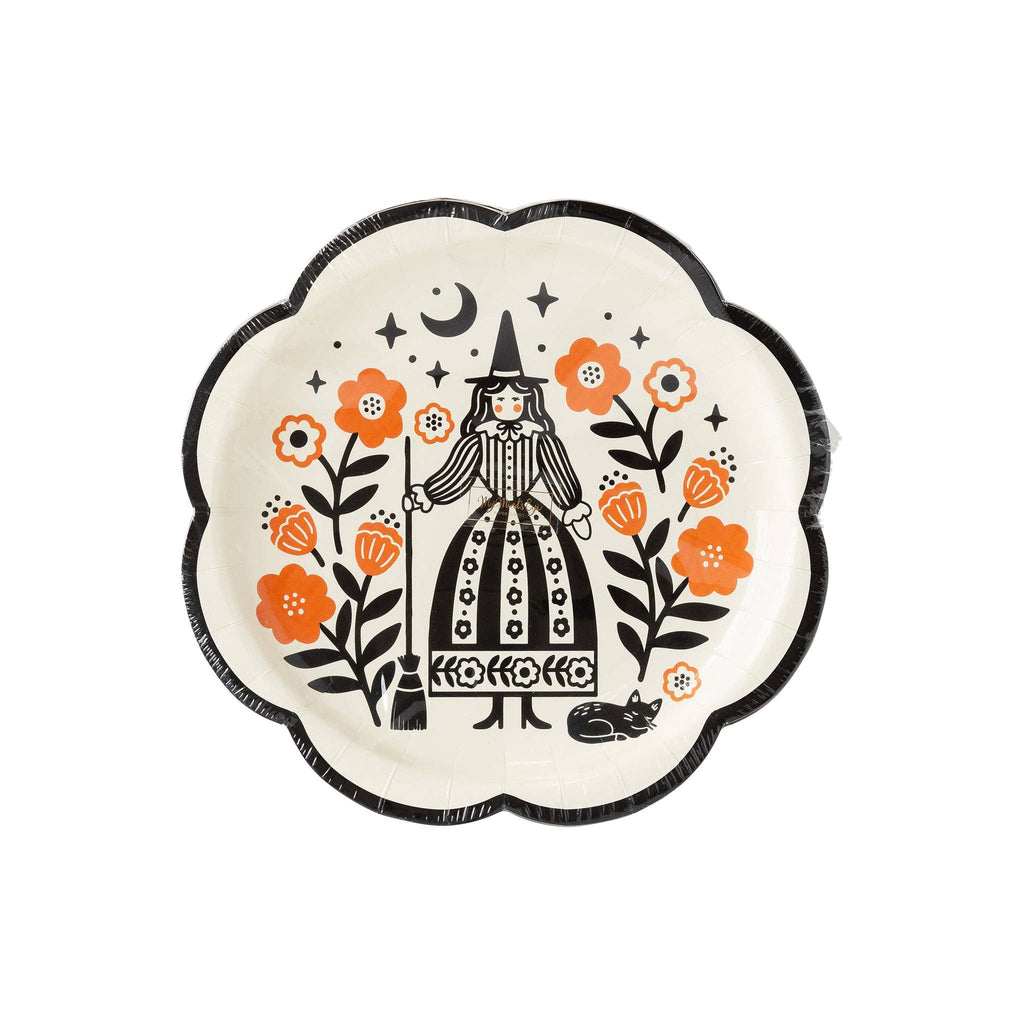 Folk Witch Plate von My Mind's Eye