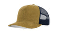 Round Top Pop 87 - Yellow Corduroy / Mesh Marineblau Back