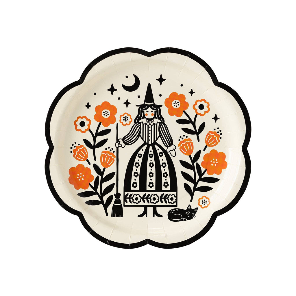 Folk Witch Plate von My Mind's Eye