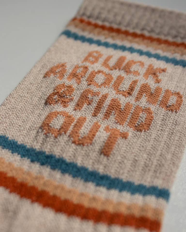 Buck Around und finden Sie Western Socken von Shop Good