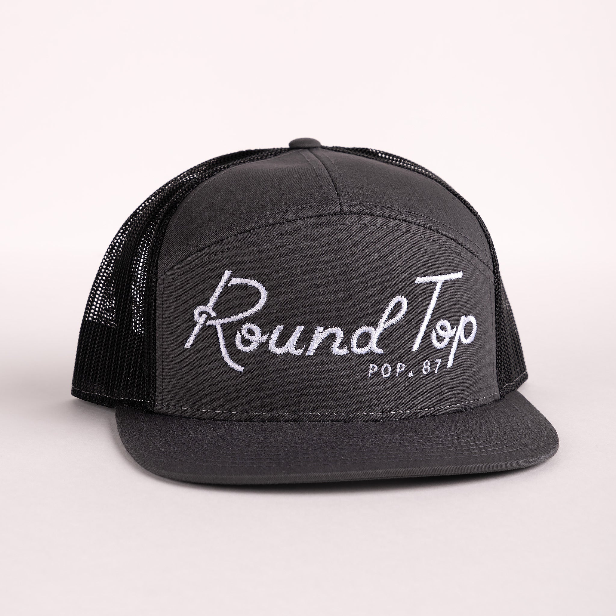 Round Top Pop 87 - 7 Panel Hat
