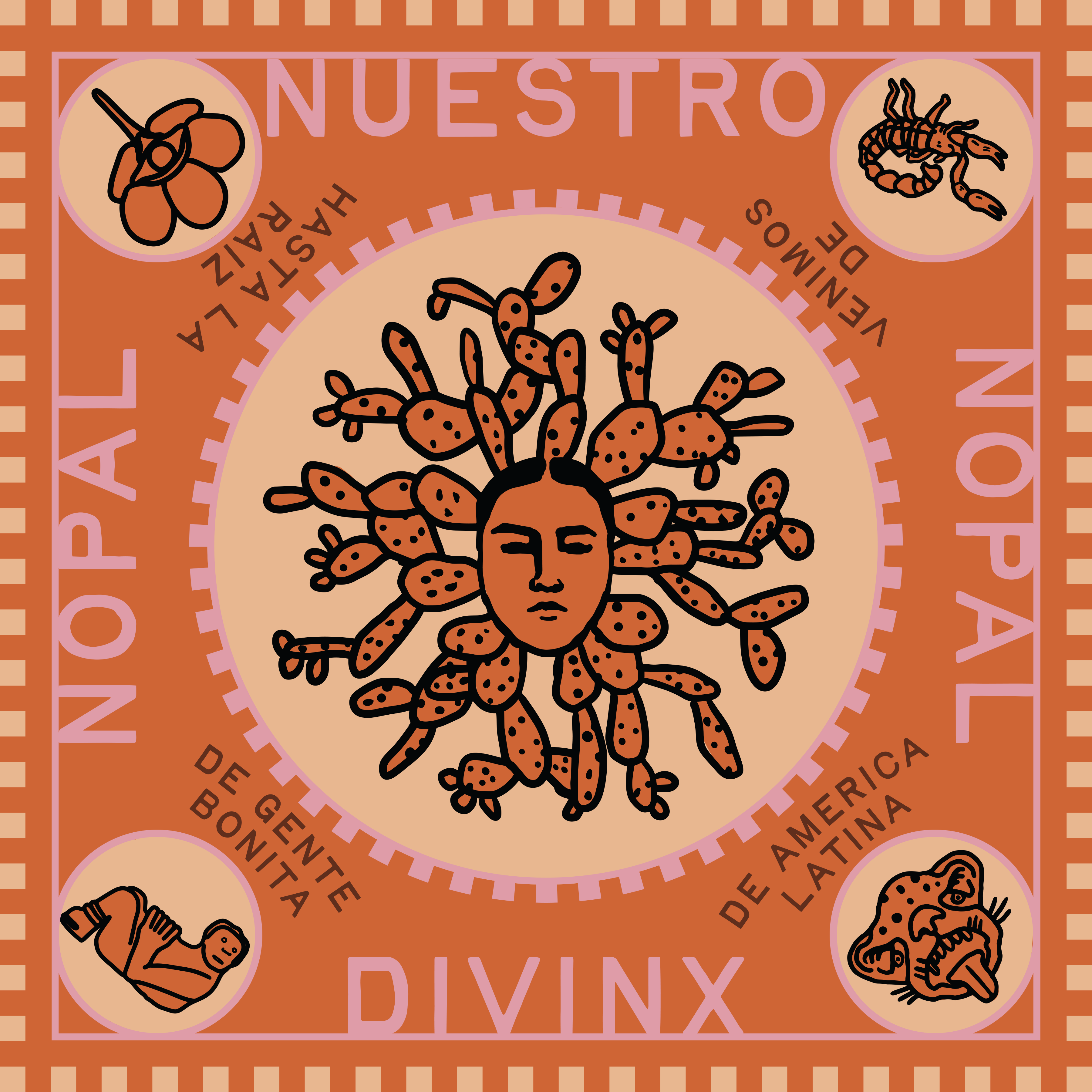 Nuestra Nopal Divinx Bandana von Bandits Bandanas