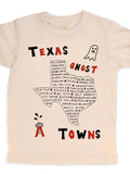 Texas Ghost Towns Natürliche Bio-Kids Tee