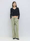 Knit Pointelle Cardigan Top von All Row