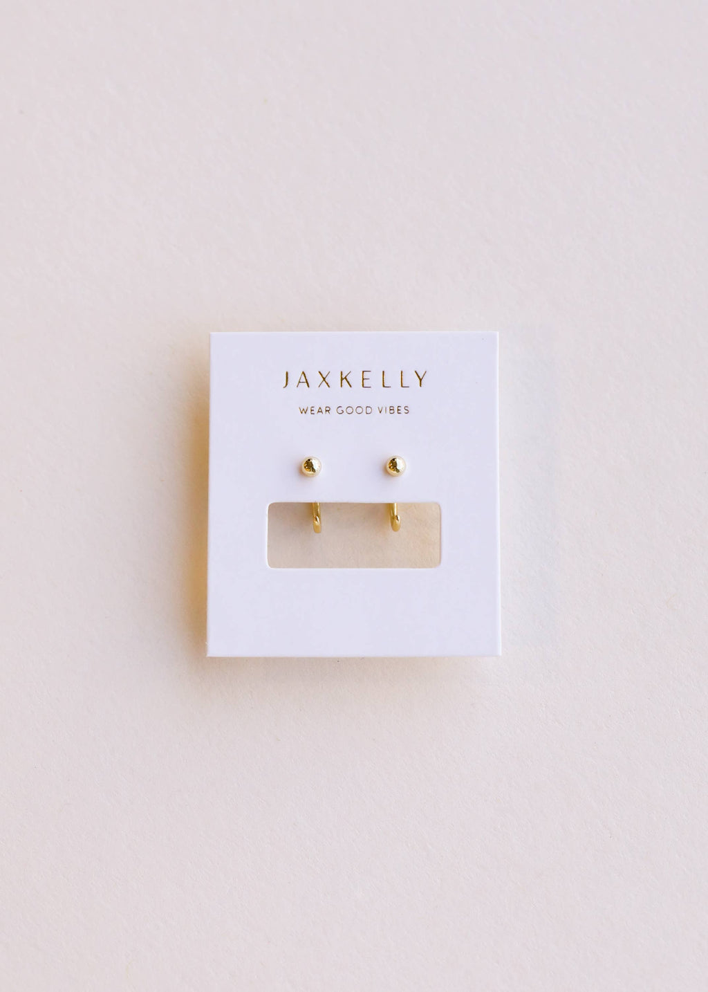Huggies Ohrringe in Gold Sphere und Gold von JaxKelly