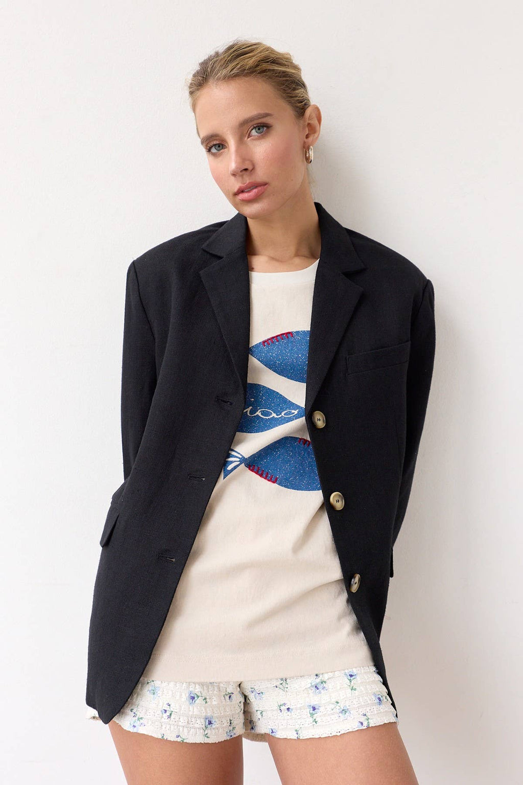 Bettwäsche 3 geknöpft Blazer