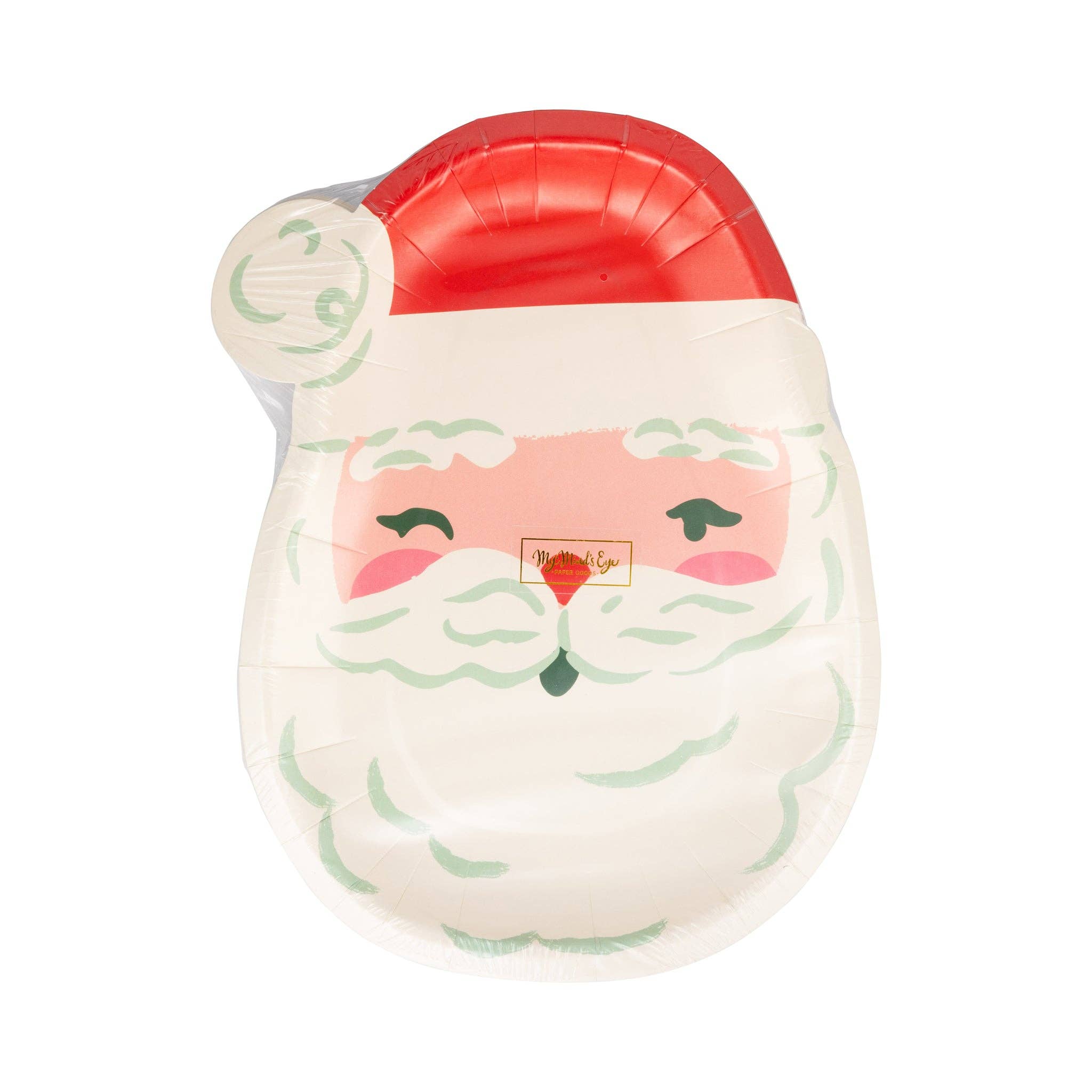 Santa Plate von My Mind's Eye
