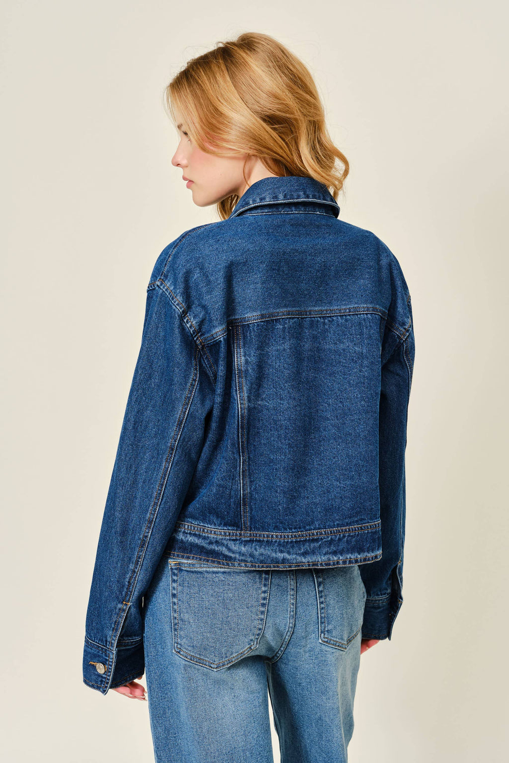 Cape Denim Jacke von Aaron & Amber