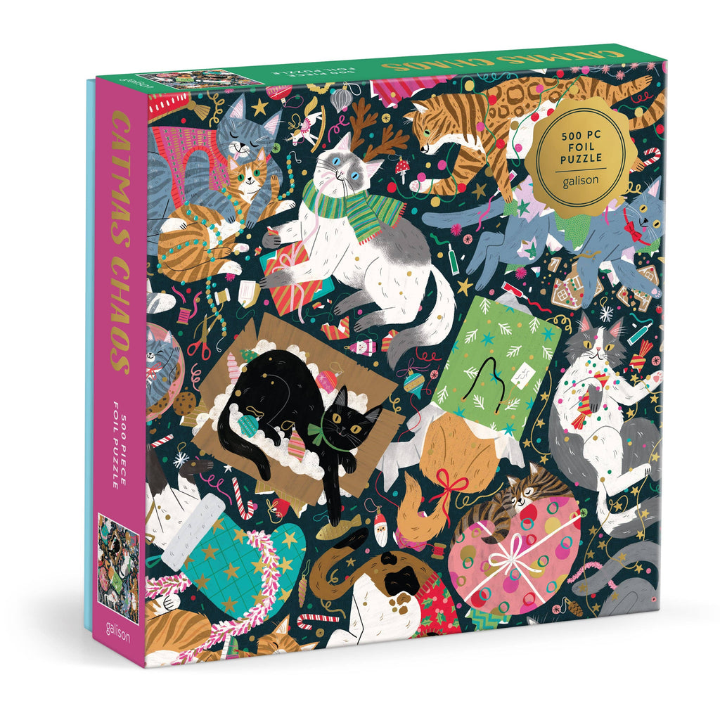 Catmas Chaos 500 Stück Folie Puzzle