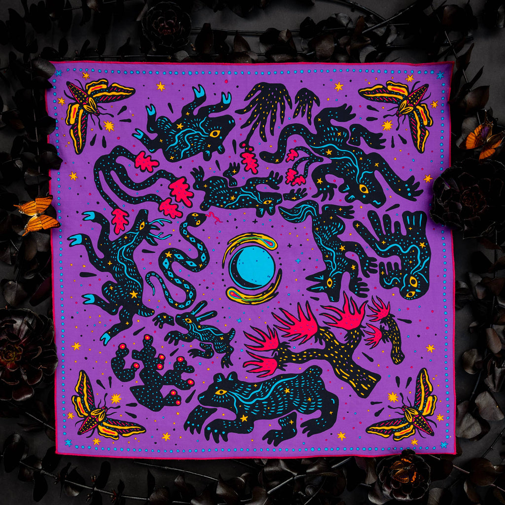 Electric Desert Parade Bandana von Bandits Bandanas