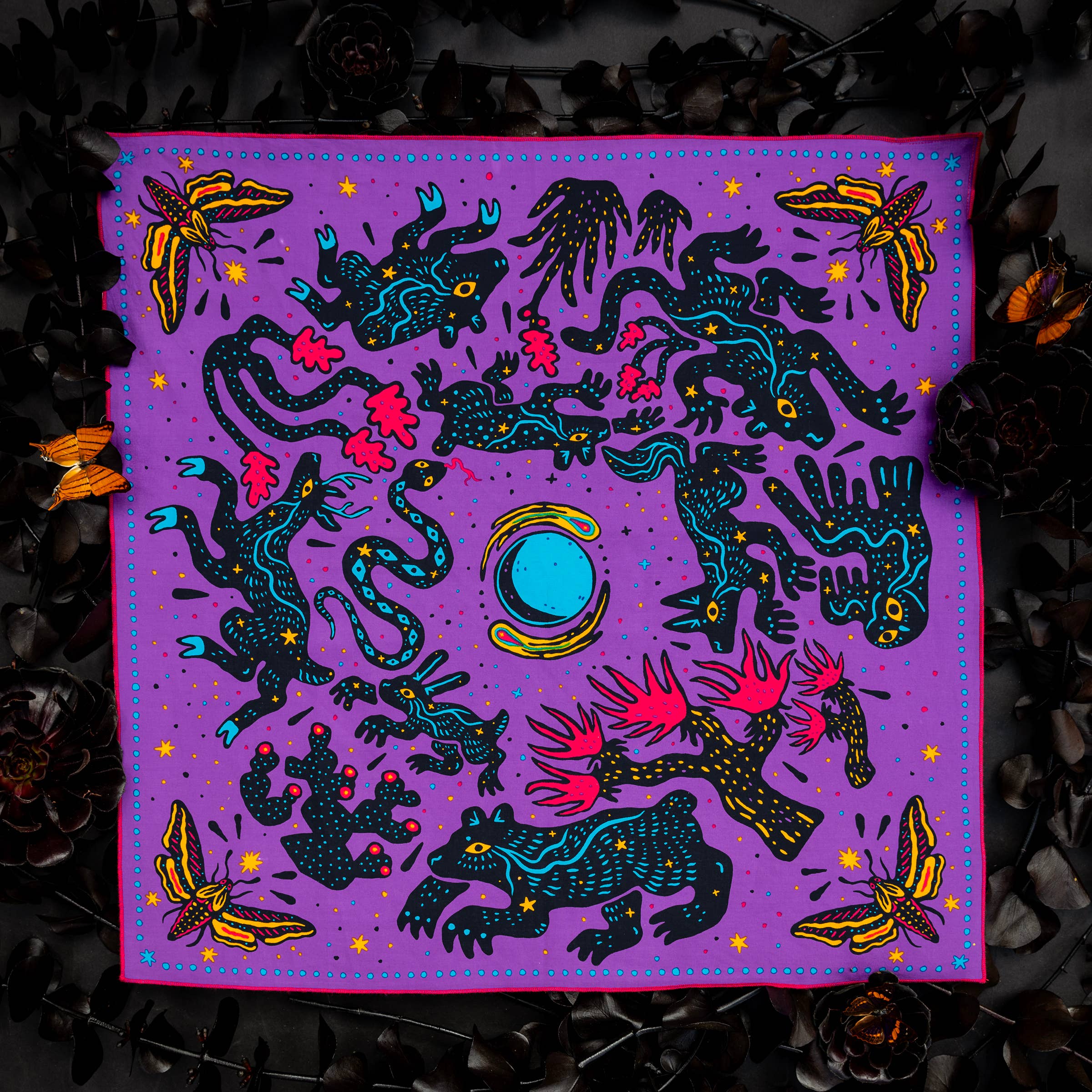 Electric Desert Parade Bandana von Bandits Bandanas