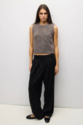 The Skyla Top | Boucle Knit Sweater Vest von Mod Ref