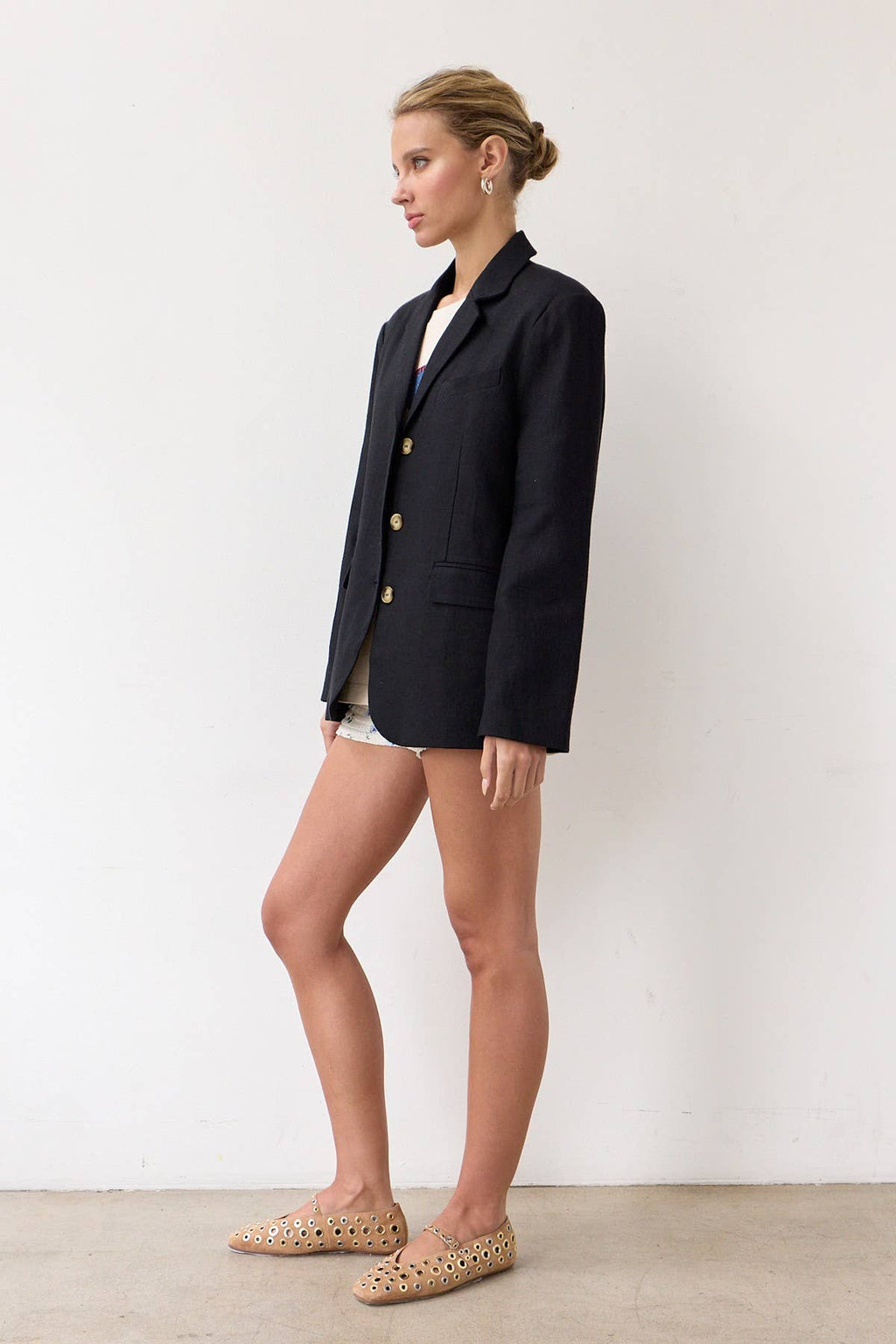 Bettwäsche 3 geknöpft Blazer