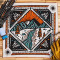 Get Lost Bandana von Bandits Bandanas