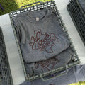 Heather Grau 'Texas' Howdy aus Round Top T-Shirt
